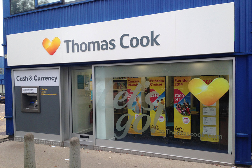 Thomas Cook shares slide as bookings drop
