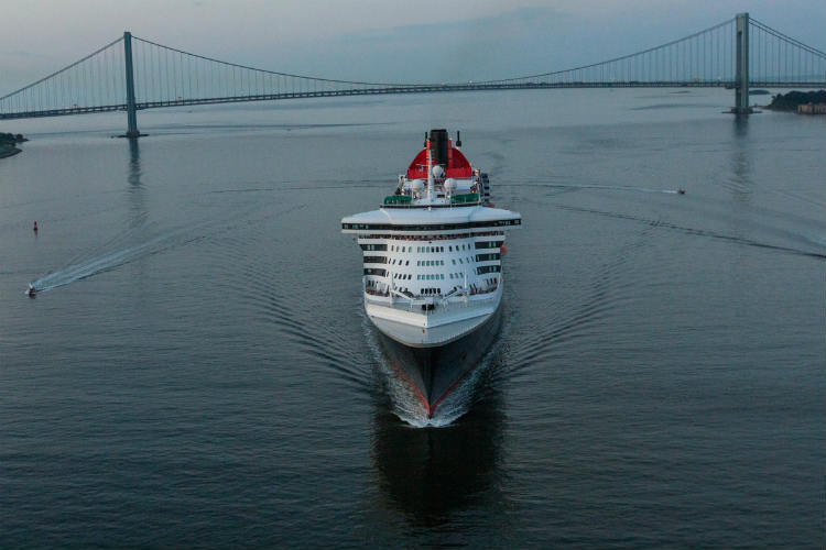 Î‘Ï€Î¿Ï„Î­Î»ÎµÏƒÎ¼Î± ÎµÎ¹ÎºÏŒÎ½Î±Ï‚ Î³Î¹Î± Cunardâ€™s Queen Mary 2 to feature at Steven Soderbergh's new film starring Meryl Streep, Candice Bergen, Gemma Chan, Lucas Hedges and Dianne Wiest