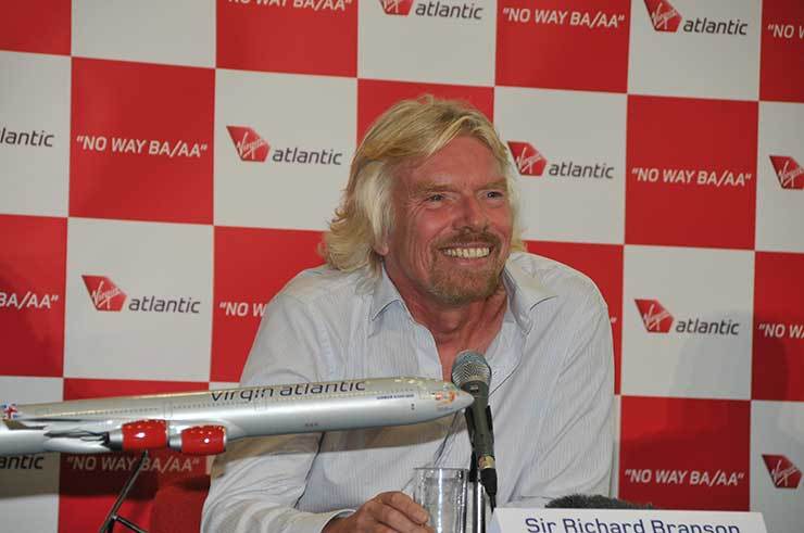 Passengers board Virgin Atlantic's first sustainably fuelled commercial flight