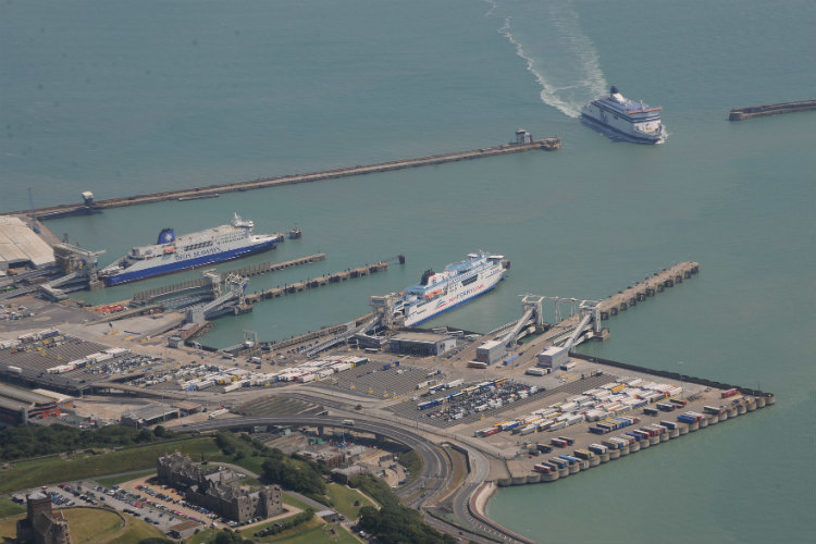Port of Dover's 200-mile 'backlog' of tourists cleared