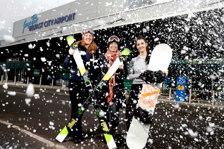 Belfast City airport launches new ski route