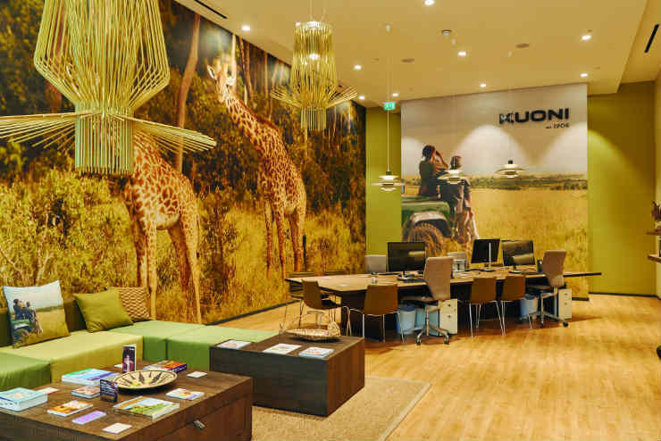 Immerse yourself in Kuoni's exotic Bromley store