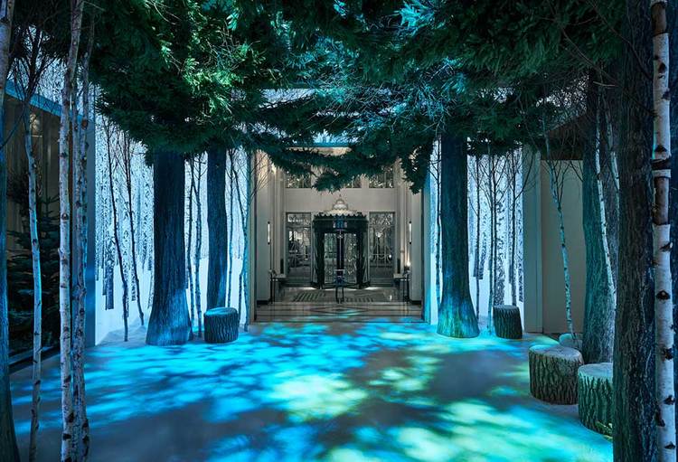 Apple's Jony Ive reveals Christmas installation at Claridge's