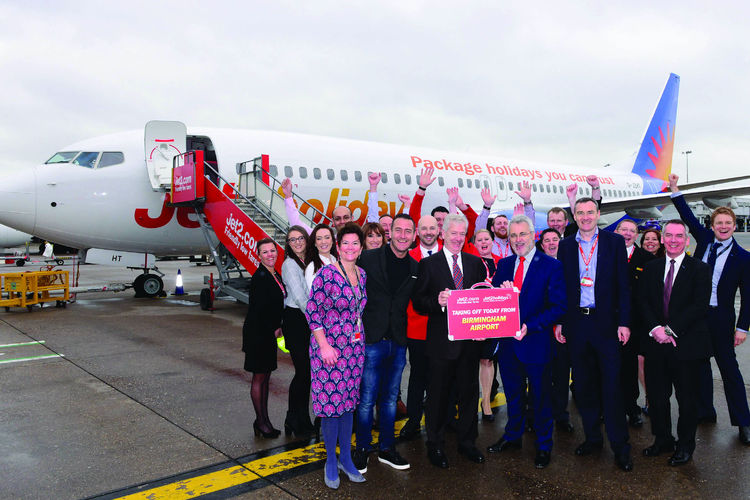 Jet2.com celebrates take-off of first Stansted and Birmingham flights