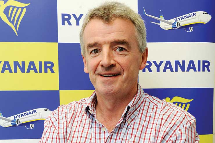 Ryanair profits slide by 20%