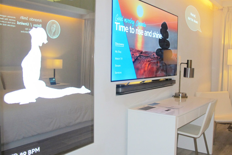 Marriott creates ‘hotel room of the future’