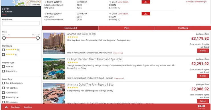 emirates vacations travel agent portal