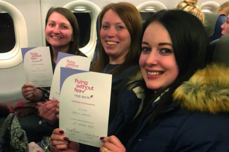 Tackling fear of flying with Virgin Atlantic