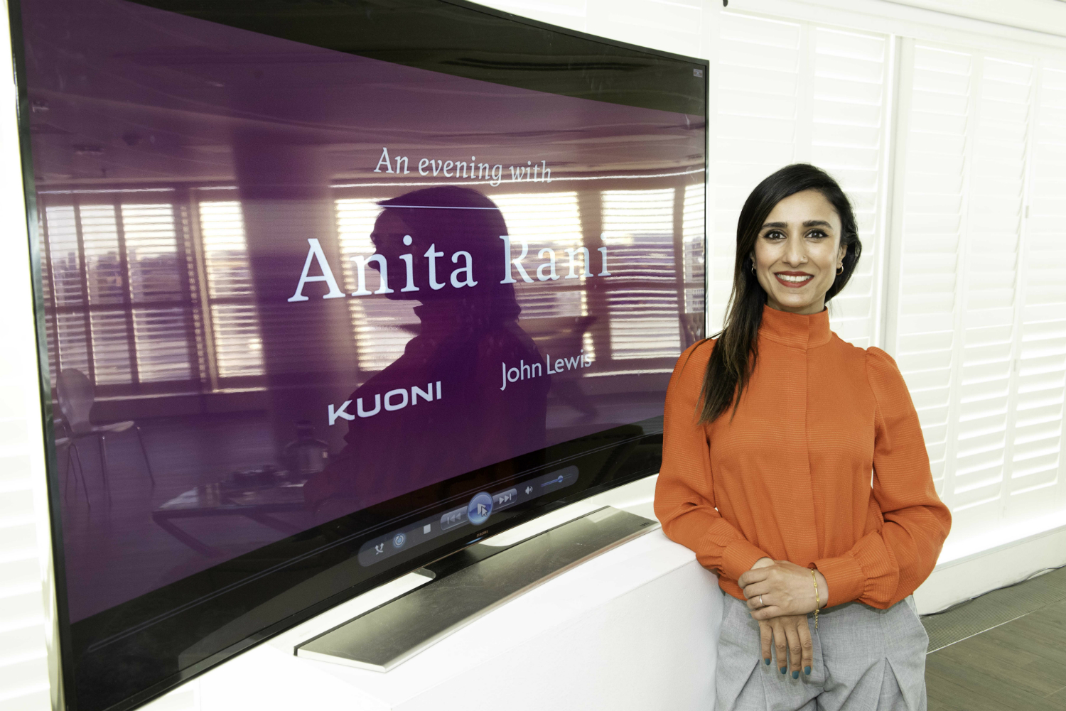 TV's Anita Rani shares passion for travel at Kuoni Peter Jones