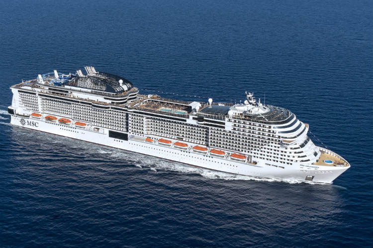 MSC repositions Grandiosa after scrapping St Petersburg