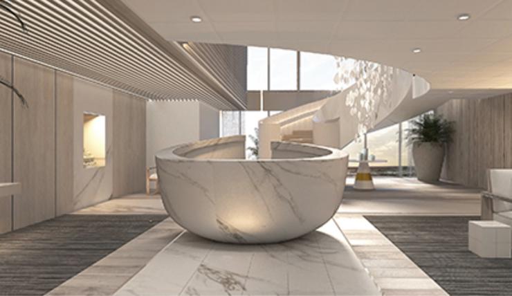 Celebrity reveals Hoppen-designed spa for latest vessel