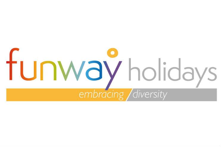 Funway flies Pride Month flag with rainbow logo