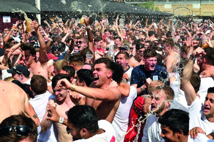 Russia sales kick off as England fans rally behind the Three Lions