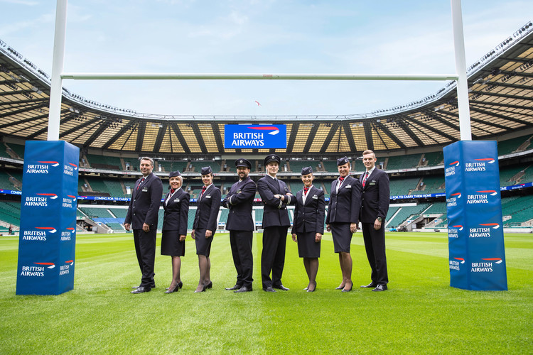 British Airways teams up with England Rugby