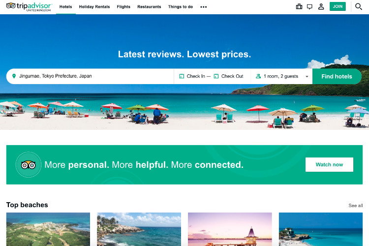 TripAdvisor to reposition as personalised ‘travel feed’