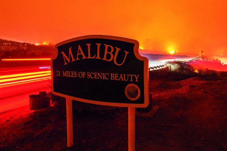 Tui agent caught up in devastating California wildfires