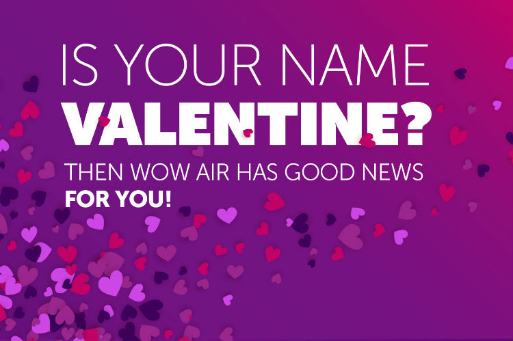 Valentines offered flight refund by Wow Air