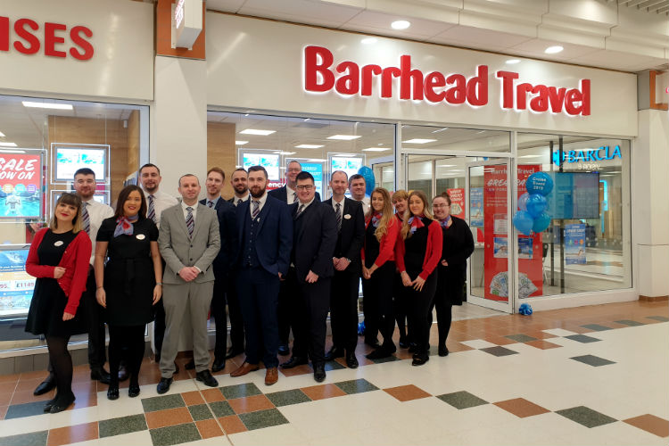 Barrhead branch nets record sales following cruise event