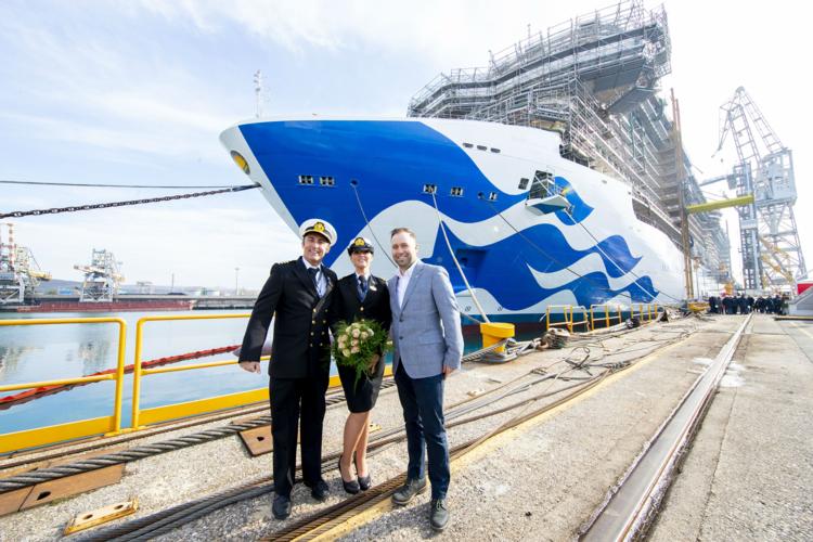 Princess Cruises holds triple celebration for new ships