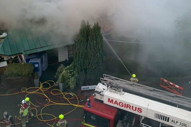 Richmond fire: Firefighters battle vicious blaze at luxury hotel and spa