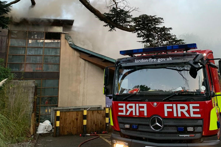 Richmond fire: Harbour Hotel suffers ‘extensive roof damage’