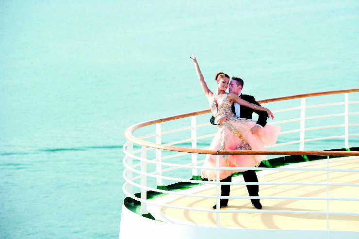 Mastering moves on P&O Britannia's Strictly-themed cruise