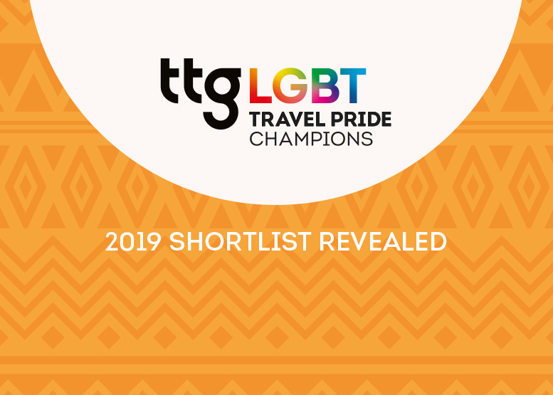 Shortlist for Travel Pride Champions 2019 announced