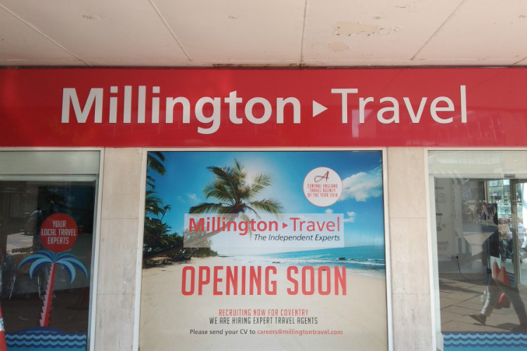 millington travel money