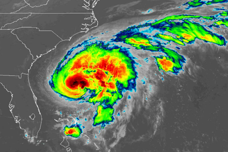 Hurricane Humberto triggers Foreign Office travel warnings