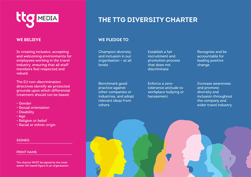 Click, print and sign the TTG Diversity Charter