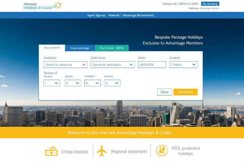 Advantage Holidays launches new booking tools for agents