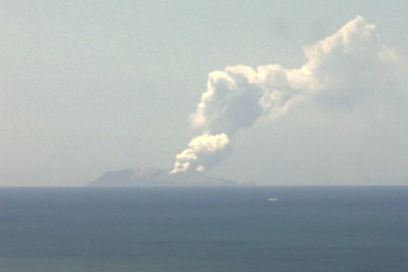 New Zealand Whakatane eruption (Credit: New Zealand Institute of Geological and Nuclear Sciences)