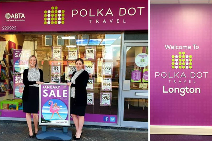 Former Thomas Cook team open latest Polka Dot shop