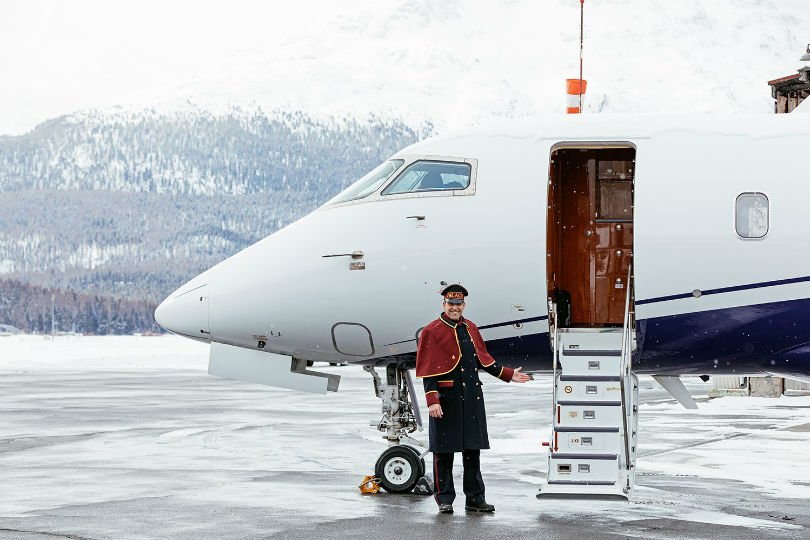 Swiss hotel celebrates centenary with branded aircraft