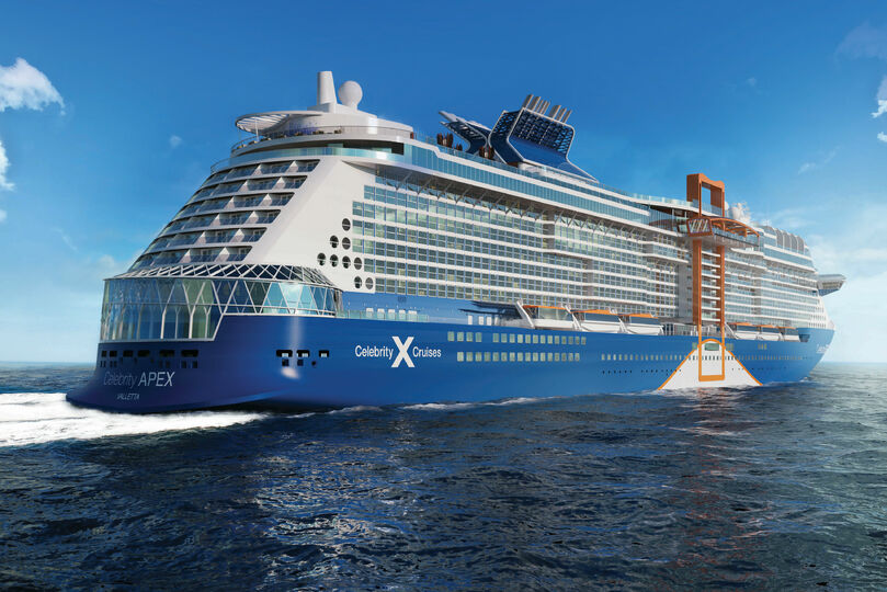 Celebrity Cruises takes ‘virtual delivery’ of Celebrity Apex