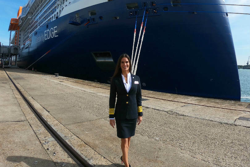Celebrity Cruises' bridge team now one-third female