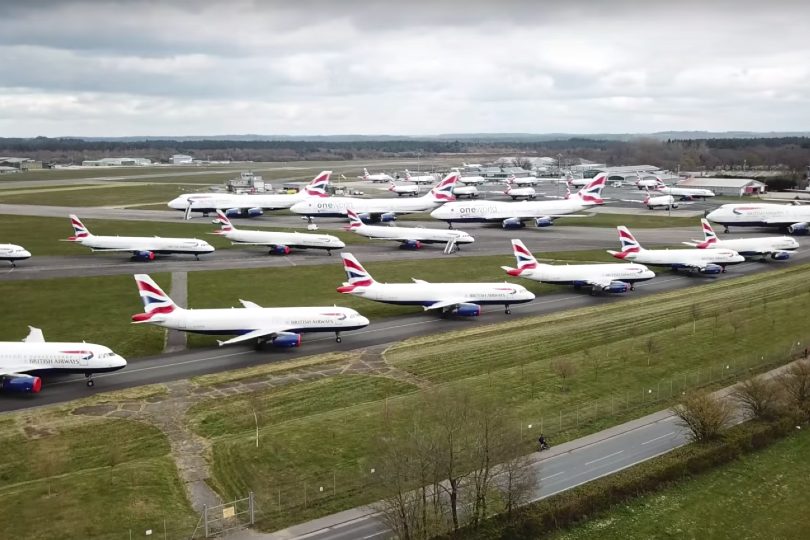 Video: 'Surreal' footage captures deserted Bournemouth airport