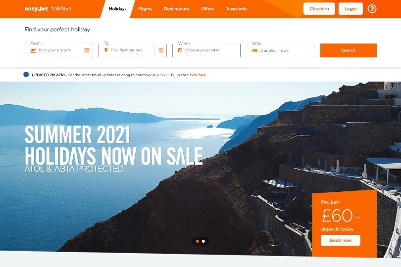 TTG Travel industry news EasyJet Holidays bookable to