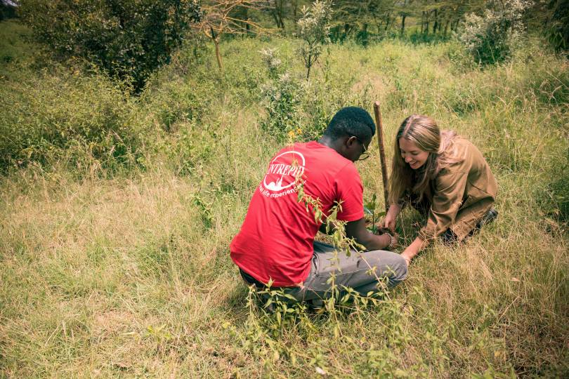 Intrepid Travel marks Earth Day with tree planting milestone