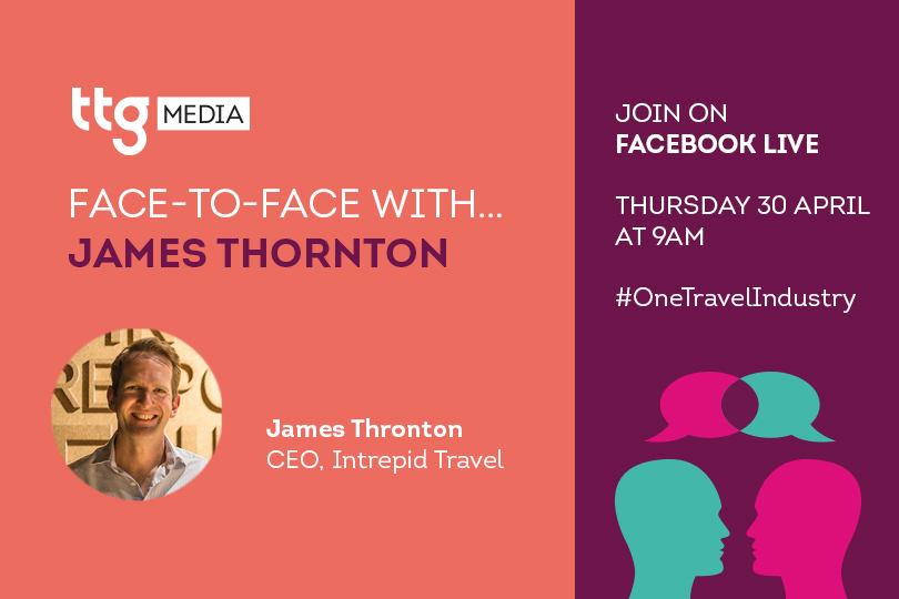 Intrepid Travel's James Thornton to join TTG Face to Face