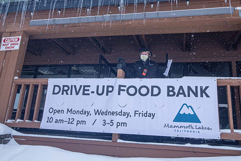 How Mammoth Lakes’ food bank is saving the town’s tourism industry