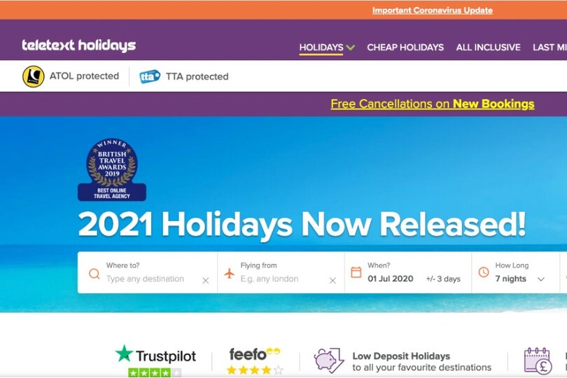 Teletext Holidays reports 'significant' bookings rise