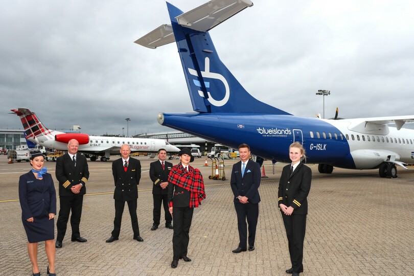 Blue Islands launches codeshare with Loganair