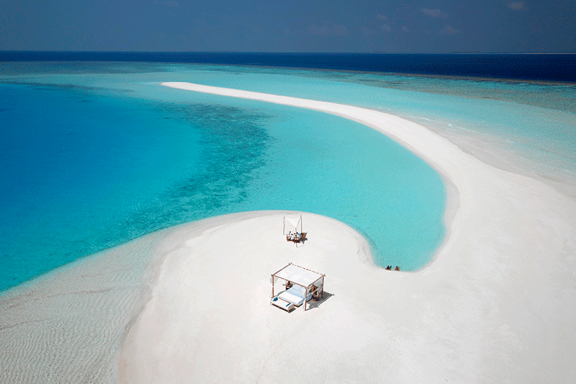 Resorts in the Maldives seem to remain popular. Image: Milaidhoo Island