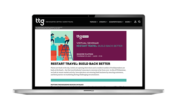 TTG+ online events