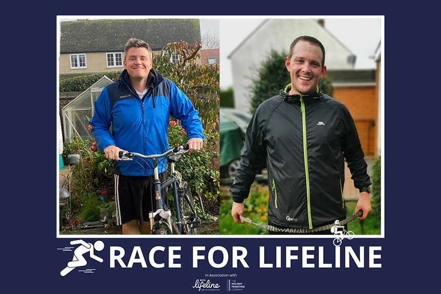 Holiday Franchise Company duo launch Race for LifeLine appeal