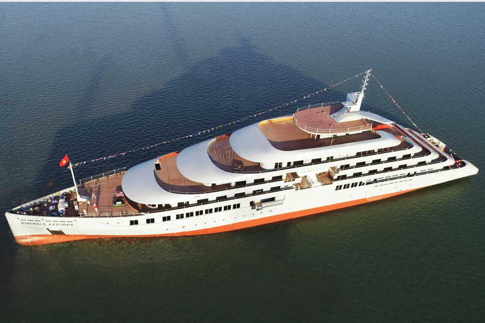 Emerald Cruises reveals latest vessel as it leaves yard