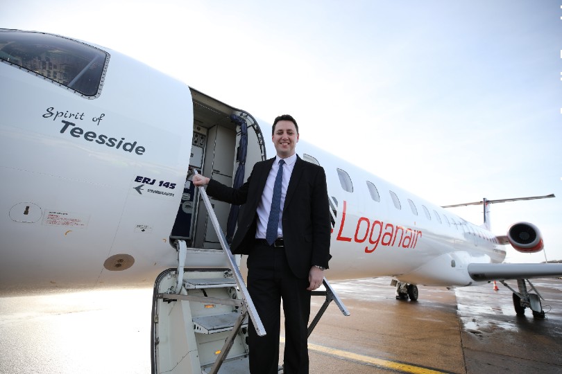 Loganair announces Teesside-Heathrow service