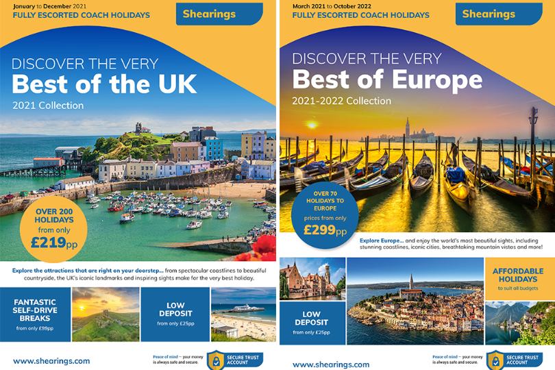 TTG Travel industry news Shearings launches new UK and Europe brochures