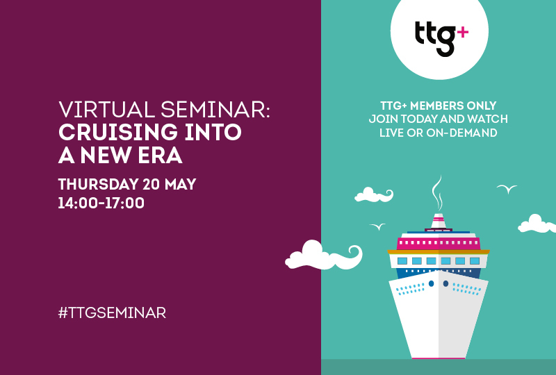 Join TTG's next seminar on 20 May: Cruising into a new era